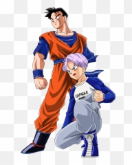Future Z Fighters Vs Android 17 - Gohan Future E Trunks Png,Android 17 Png