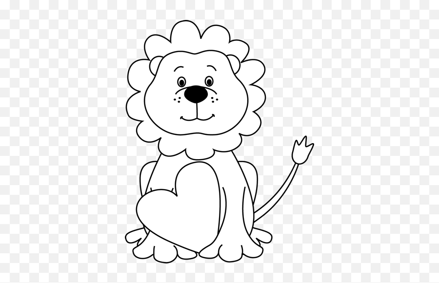 Download Lion Black And White Baby Clipart Lion Face Coloring Pages Png Baby Lion Png Free Transparent Png Images Pngaaa Com