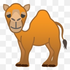Download Camel Icon - Emoji PNG Image with No