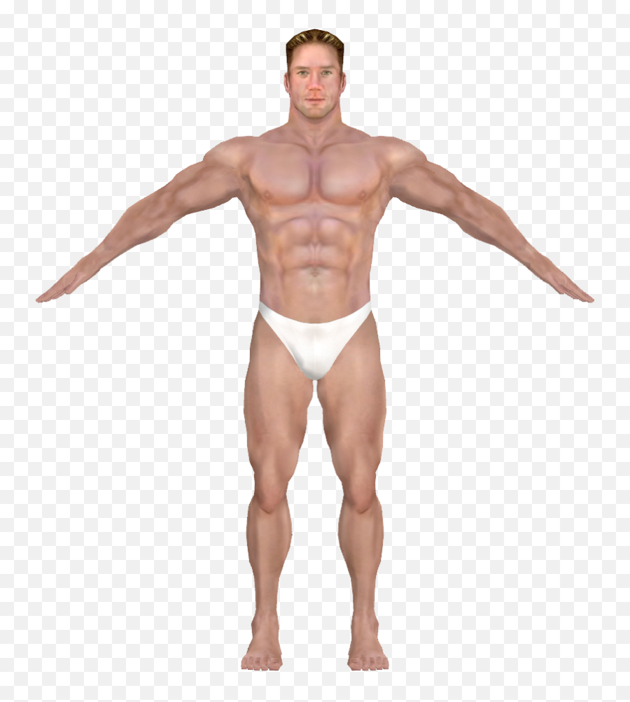 Download Muscle Man Png Image For Free - Billy Herrington 3d Model,Body Builder Png