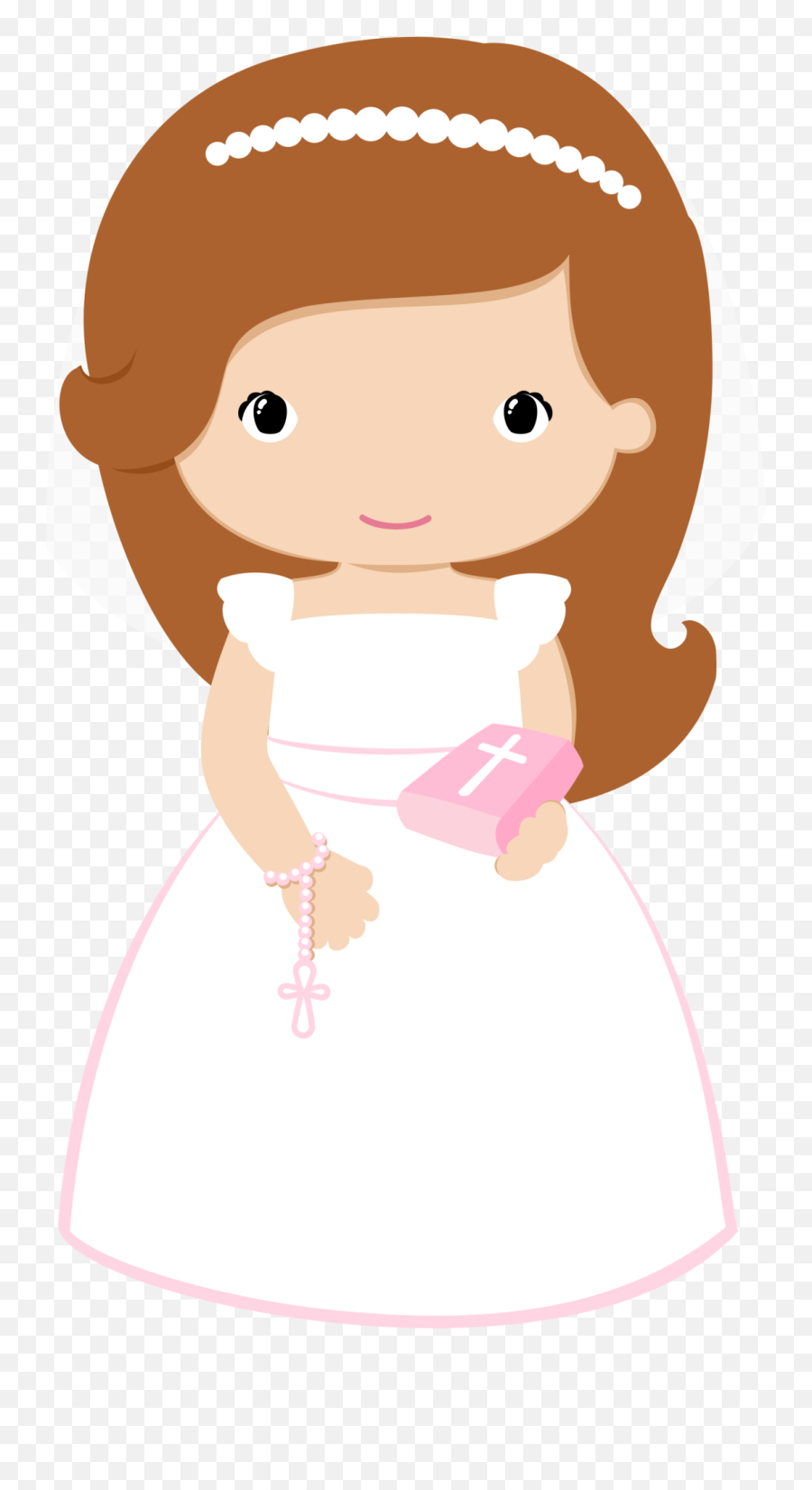 Comunion Niño - First Communion Girl Clipart Png,First Communion Png