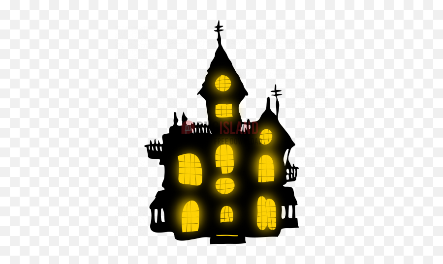 Png Image With Transparent Background - Halloween Castle Transparent Background,Haunted House Png