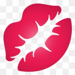 Vector Kissing Lips - Automotive Decal png