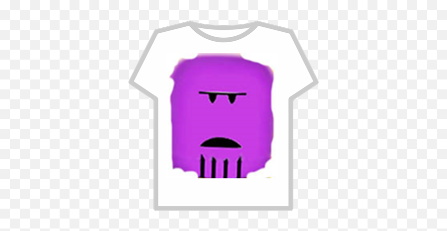 Thanos Face V2 - Roblox Black Hair T Shirt Png,Thanos Face Png
