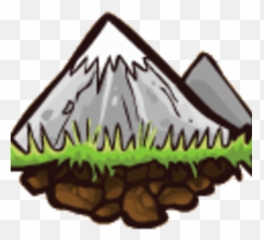 Mountain - Extinct Volcano png