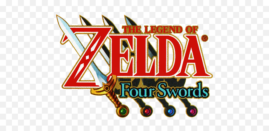 Four Swords Adventures - Legend Of Zelda Four Swords Adventures Logo Png,Zelda Logo Png