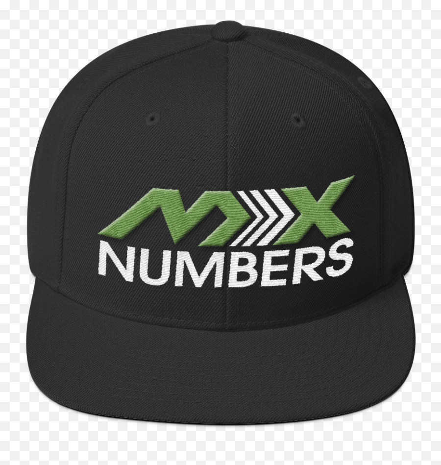Mxnumbers Snapback Hat With Green Undervisor - Kiwi Green With White Arrow Logo For Baseball Png,Green Arrow Logo