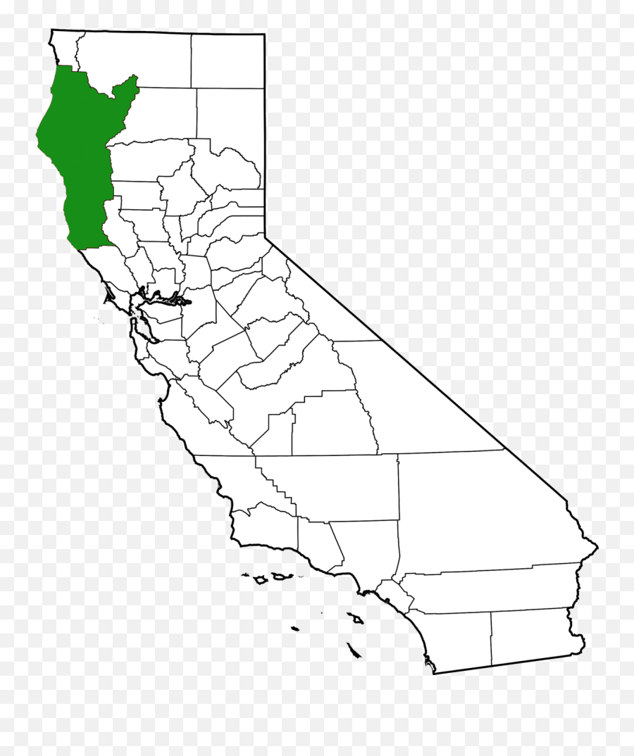 California Outline Png - Map Of California,California Outline Png
