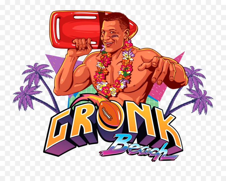 Gronk Beach Medium Rare Png Rob Gronkowski