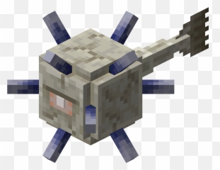 Elder Guardian - Minecraft Elder Guardian Png,Minecraft Health Bar Png