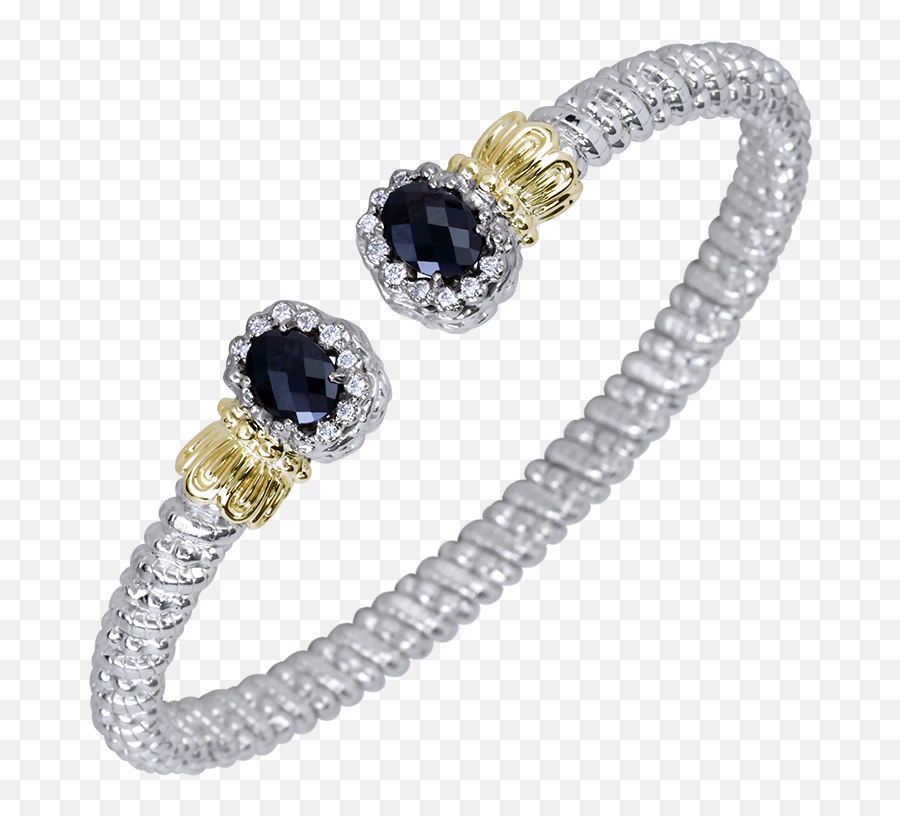 Vahan - 14k Gold U0026 Sterling Silver Diamond Bracelet Black Onyx Onyx Bracelet Gold And Diamonds Png,Bracelet Png