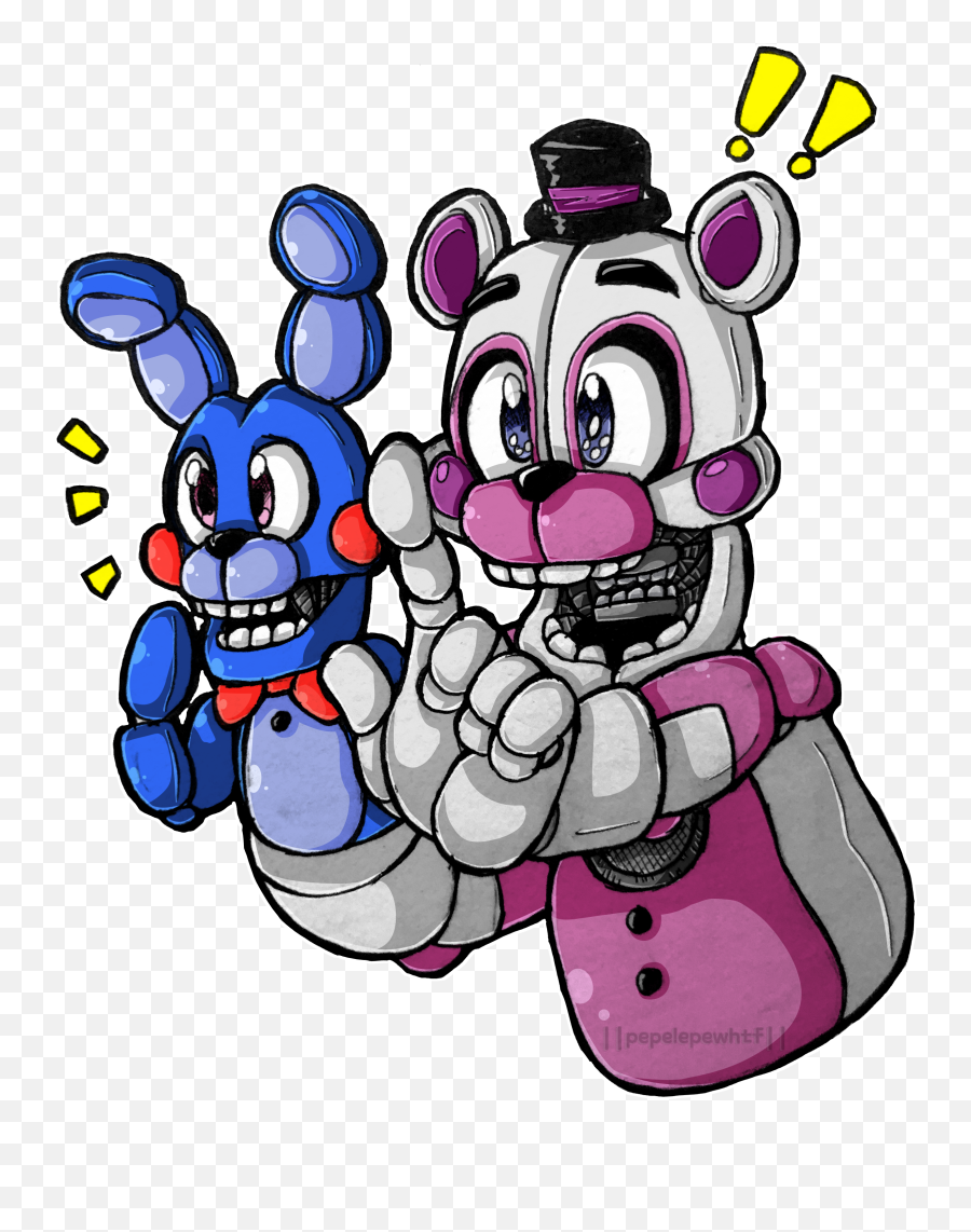 Doodle Fnaf Funtime Freddy By Pepelepewhtf - Fur Fnaf Funtime Freddy Art Png,Funtime Freddy Transparent