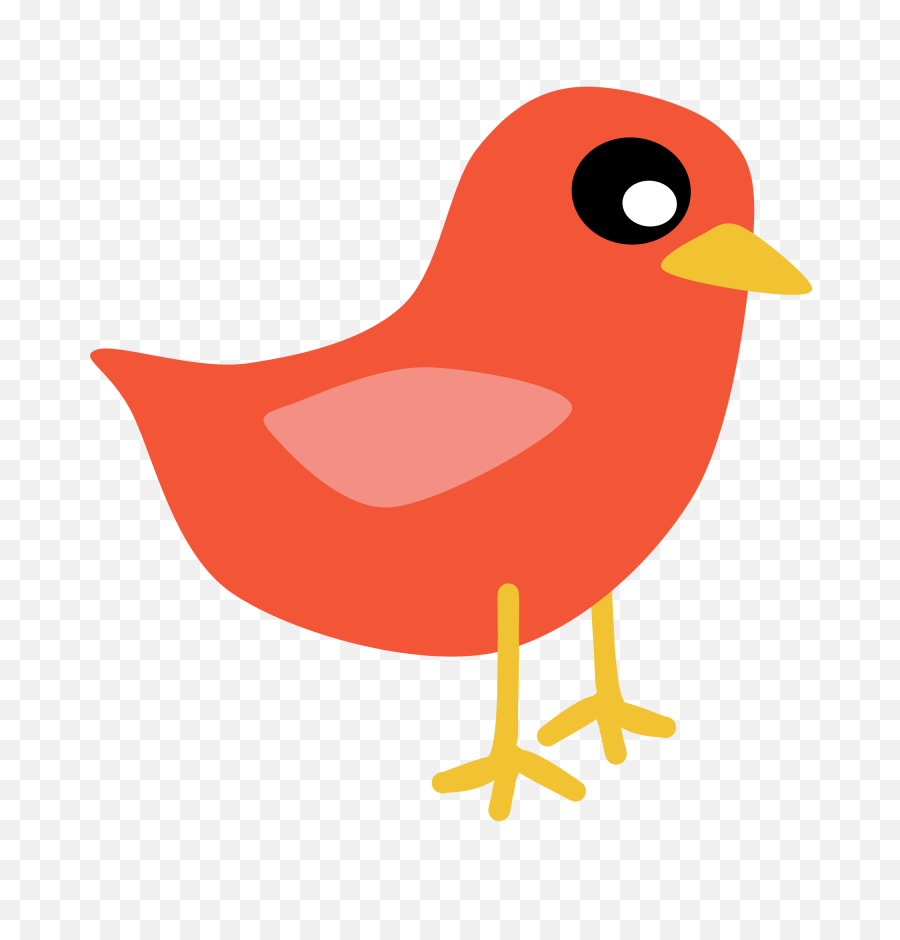 Red Cardinal Bird Vector Clip Art Public Domain Vectors - Red Bird Clip Art Png,Vectors Png