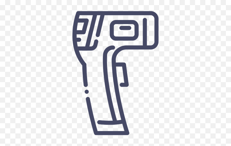 Thermo Gun Icon Of Line Style - Available In Svg Png Eps Thermo Gun Icon Png,Gun Icon Png