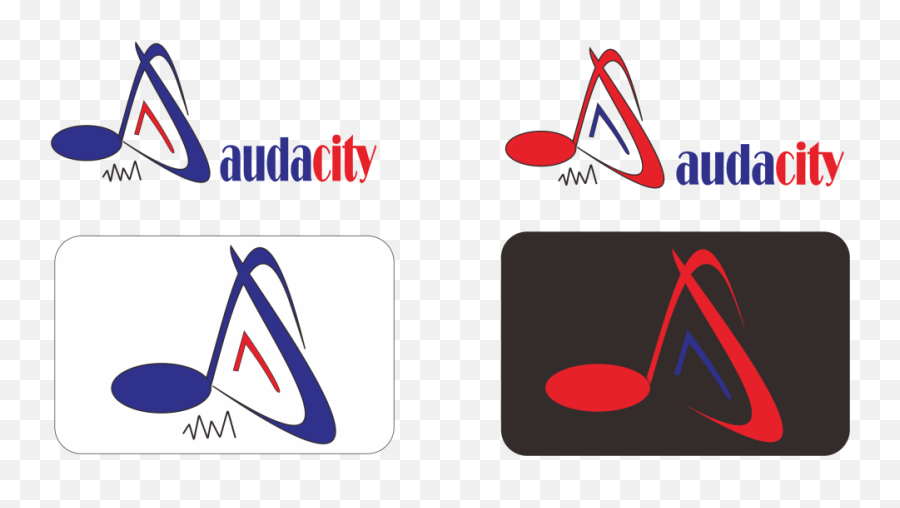 Vertical Png Audacity Logo