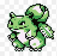 Pokemon Ivysaur Green Cute Videogames Png