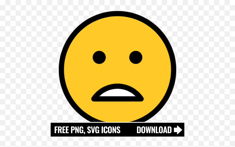 Free Sad Face Icon Symbol Download In Png Svg Format - Dot,Face Icon Transparent