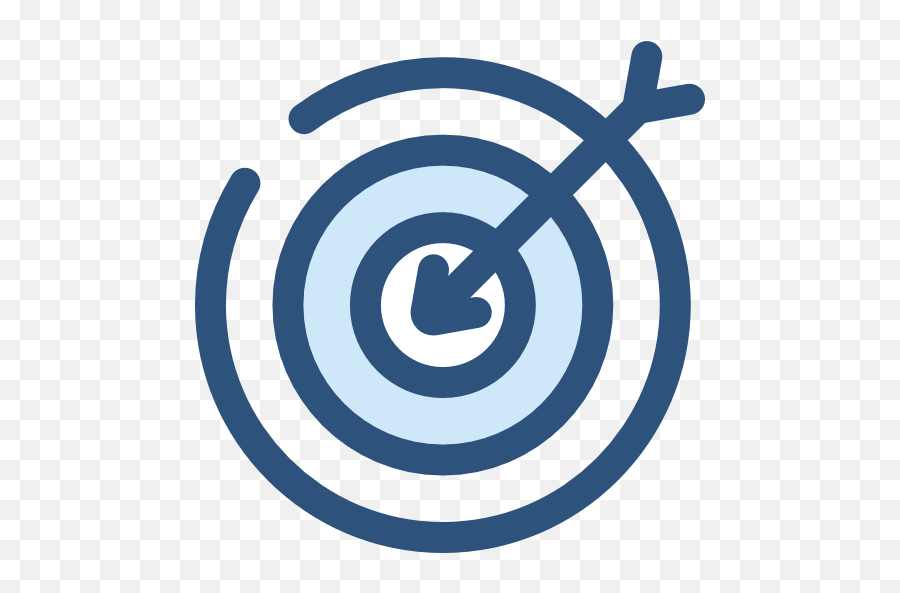 Ziel - Blue Objective Icon Png,Business Objectives Icon