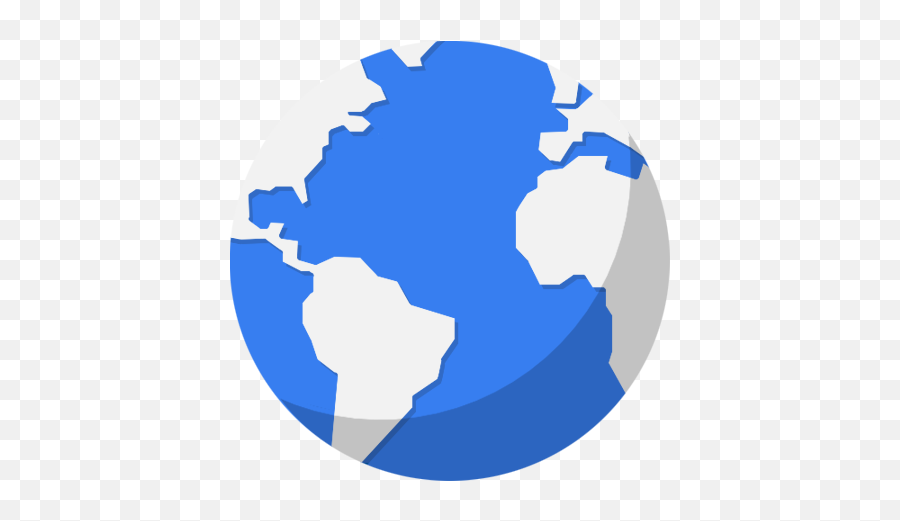 Icon Android L Flat Icons - Logo Internet Icon Png,Flat Globe Icon