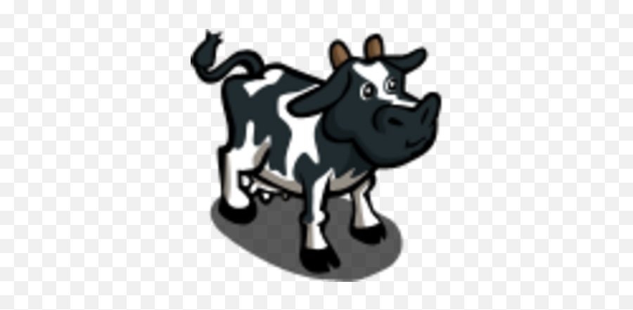 Holstein Cow - Sad Cow Cartoon Png,Longhorn Cattle Icon