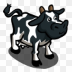 Holstein Cow - Sad Cartoon Png