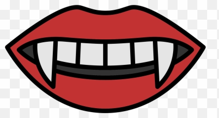 Vampire Png And Vectors For Free - Cartoon Vampire Teeth Png,Vampire Teeth Png