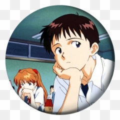 Icon The Backpack 56mm Anime Neon Genesis Evangelion Aska - Shinji Ikari Myanimelist png