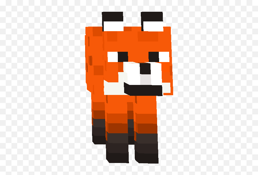 Minecraft Fox - Face Fox Girl Zombie Princess Fox Face Png,Minecraft Logo No Background