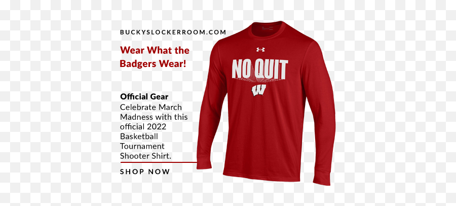 Wisconsin Badgers Official Athletics Website - Long Sleeve Png,Nike Sb Icon T Shirt