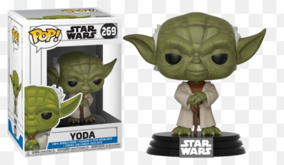 Clone Wars - Funko Pop Star Wars Yoda Png,Yoda Png