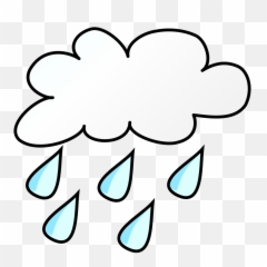 Rain Cloud Png Transparent - Background Clipart