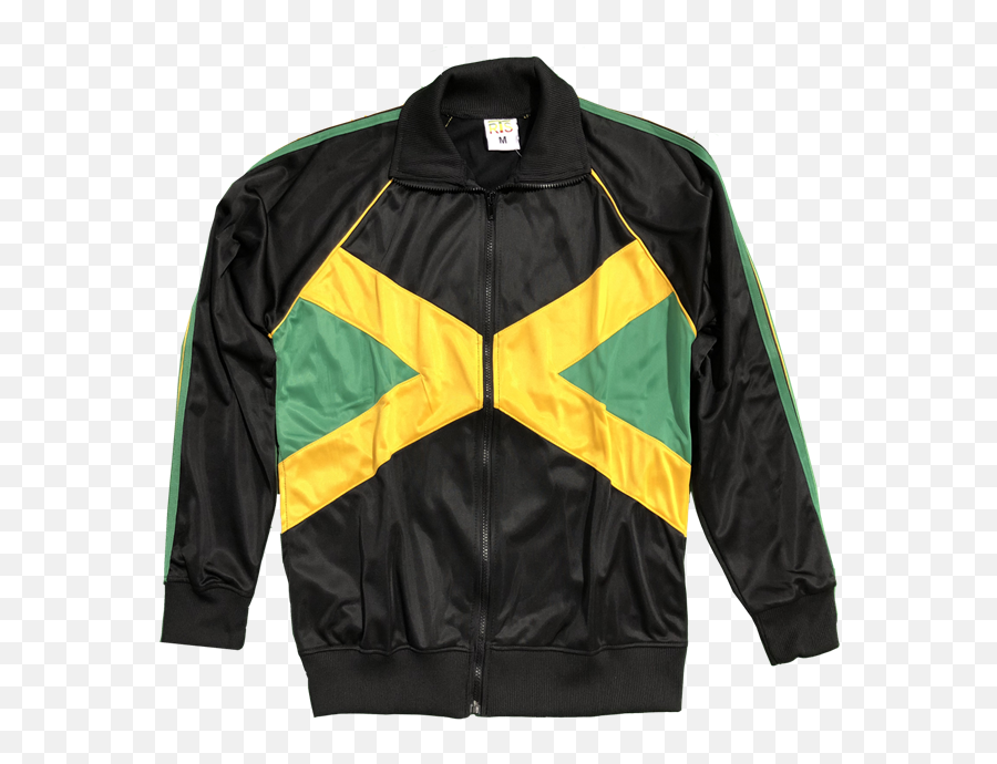 Jamaica Flag Track Jacket - Leather Jacket Png,Jamaica Flag Png