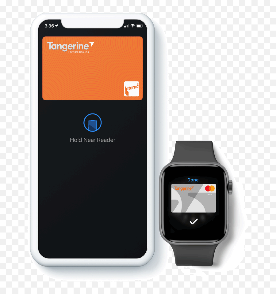 Pay Easily With Apple Tangerine - Watch Strap Png,Tap I Icon On Apple Watch