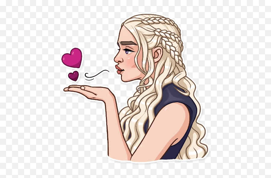 Game Of Thrones Stickers - Live Wa Stickers Game Of Thrones Sticker Png,Daenerys Icon