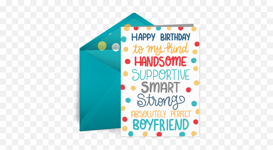Happy Birthday Boyfriend Cards Free Ecards - Dot Png,Icon Birthday Cards