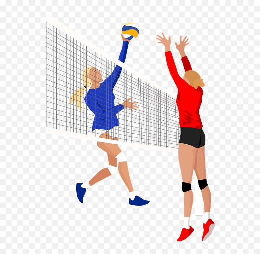 Volleyball Clipart Free Download Creazilla - Volleyball Clipart Png,Volleyball Clipart Png