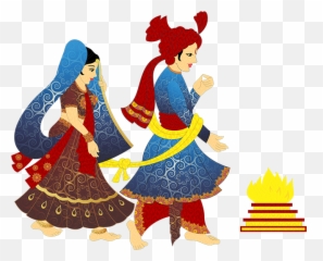 Indian Bride And Groom Png 7 Image - Cartoon