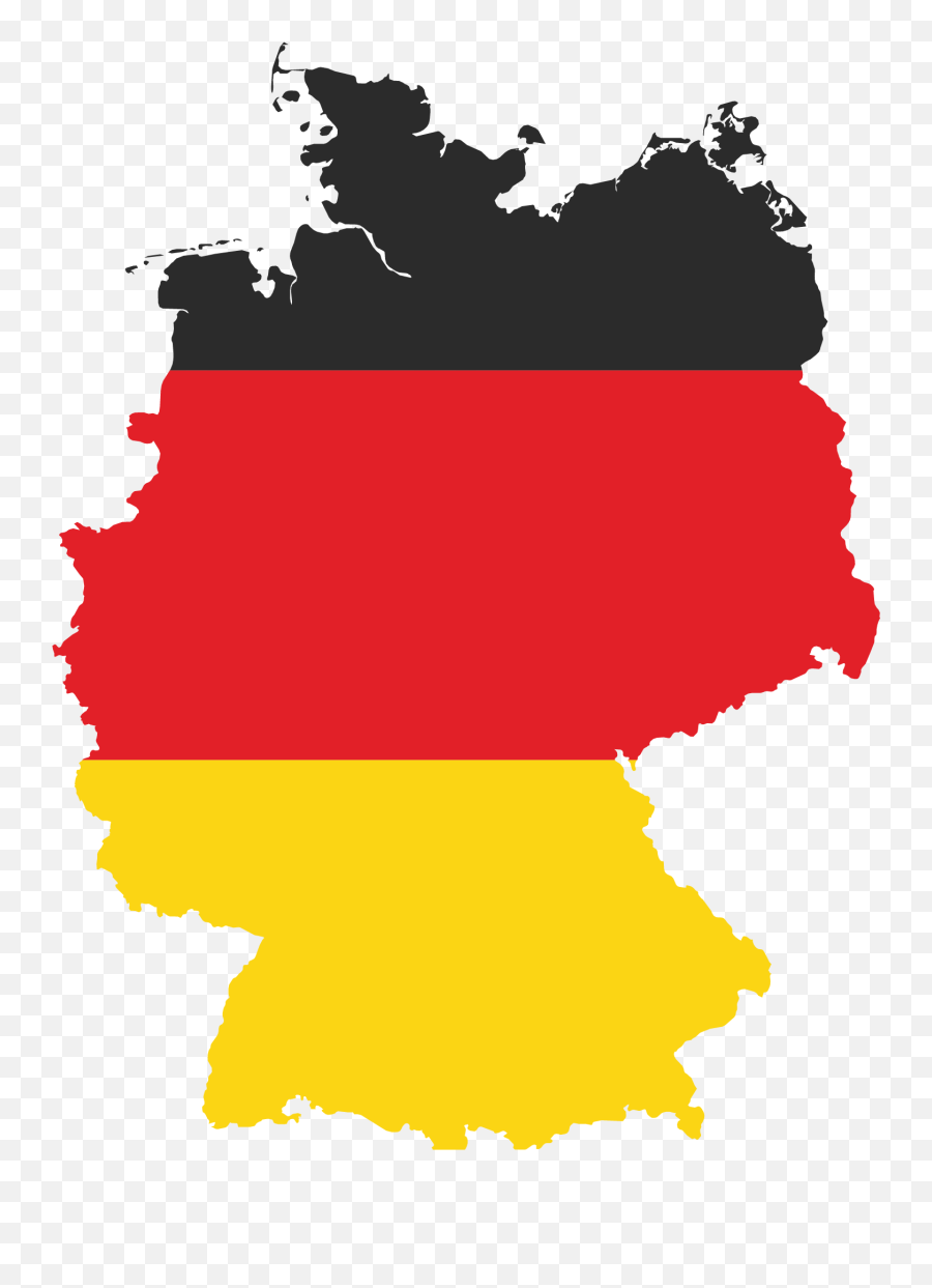 Flag States Berlin Germany Clipart Png - Germany With German Flag,Germany Png