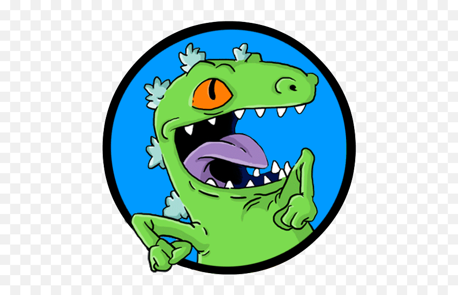 Transparent Blog Gif Rugrats Reptar Sticker Reptar Rugrats Png Free Transparent Png Images Pngaaa Com