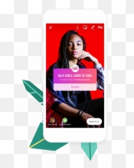 Instagram Donation Sticker - Social Good Facebook Story png