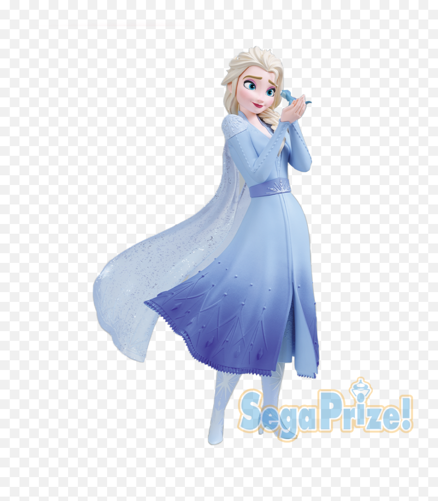 Frozen 2 - Elsa Lpm Figure Oh Gatcha Sega Frozen 2 Figurine Elsa Png,Elsa Transparent