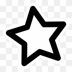 Black Star Png Image - Mickey Mouse Merry Christmas Colouring Page,Black Star Png