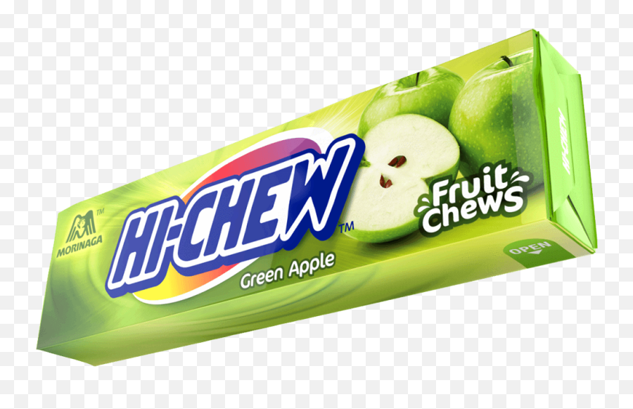 Hi - Chew Green Apple Box Hi Chew Apple Png,Green Apple Png