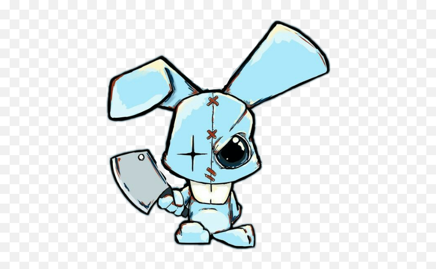 Angry Clipart Rabbit Picture - Dibujos Graffitis Png,Bad Bunny Png