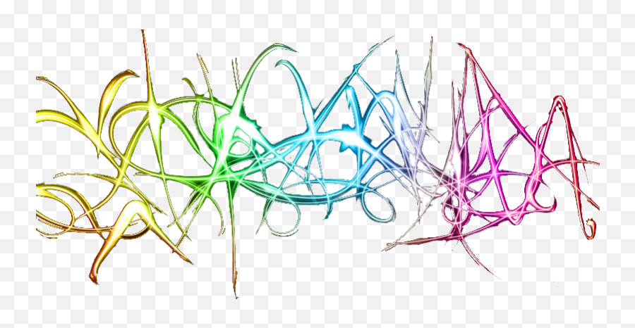 Colorful Abstract Lines - Line Full Size Png Download Portable Network Graphics,Abstract Lines Png