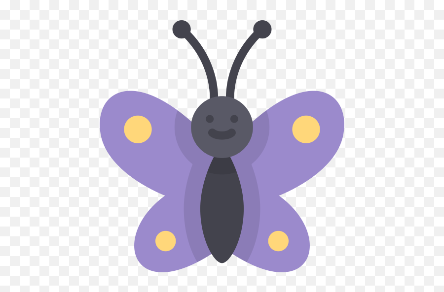Butterfly Png Icon 227 - Png Repo Free Png Icons Cartoon,Purple Butterfly Png