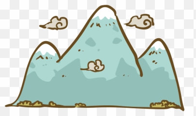 Mountain Peak Png - Kanji For Transparent Cartoon Clipart
