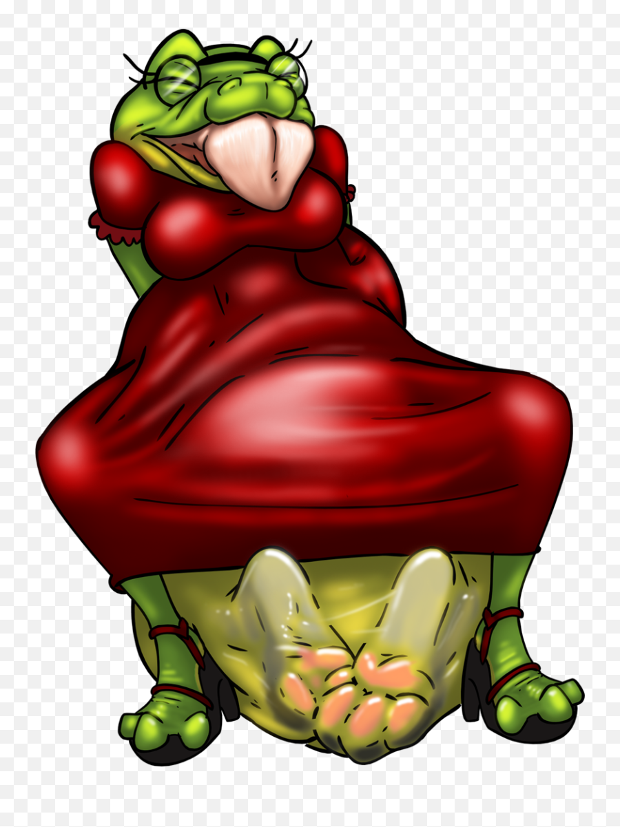 Aku And The Frog Lady Clipart - Lady Frog Png,Aku Png
