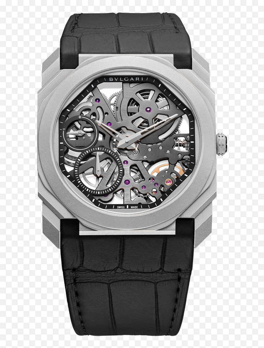 Octo Finissimo Watch - Bulgari Octo Finissimo Png,Transparent Rectangle