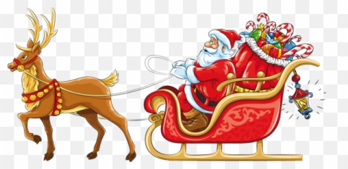 Rudolph Santa Claus Reindeer Christmas Ornament Deer For Png